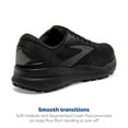 thumbnail image 3 of Brooks Men’s Ghost 16 Neutral Running Shoe - Black/Black/Ebony - 10.5 Medium, 3 of 5