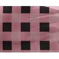 thumbnail image 4 of oneOone Georgette Viscose Fabric Gingham Check Fabric Prints By Yard 42 Inch Wide, 4 of 4