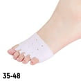 thumbnail image 1 of Silicone Toe Separators Corrector, Hallux Valgus Straightener for Bunion Relief, 1 Pair, 1 of 7