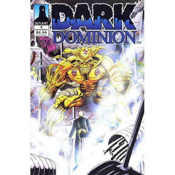 Dark Dominion #2 VF ; Defiant Comic Book