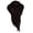 Dark Brown, variant on Gold Long Straight Wig Heat Resistant Middle Center Part Full Wig with Mesh Net for Cosplay / 23 inches / 58.4 cm