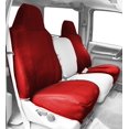 thumbnail image 2 of CalTrend Front Highback Buckets Carbon Fiber Seat Covers for 2008-2015 Smart Fortwo - MB108-02FA Red Insert and Trim, 2 of 3