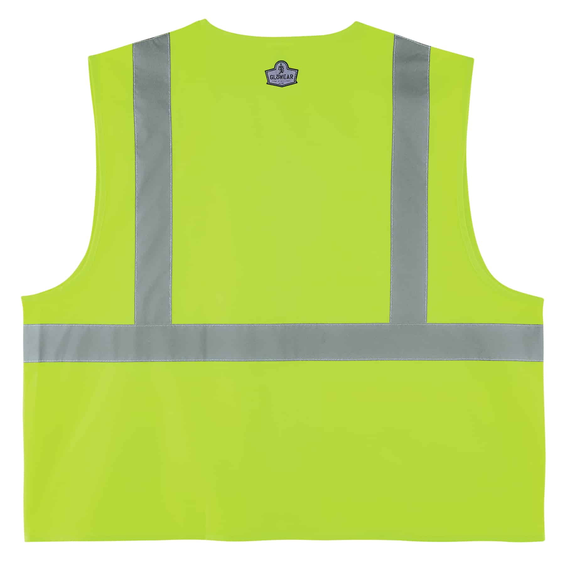 Ergodyne GloWear® 8225Z Type R Class 2 Standard Solid Vest, Lime, L/XL
