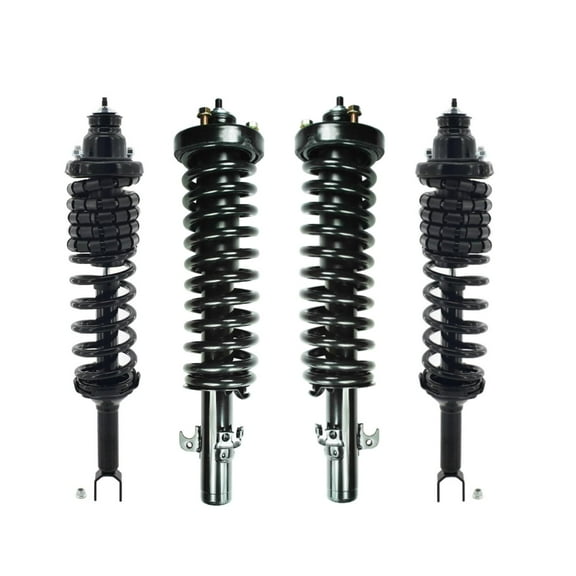 Set of 4 Front-Rear Quick Complete Strut-Coil Spring For 1990-1993 Honda Accord