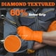 thumbnail image 3 of Guantes desechables TitanFlex Heavy Duty de nitrilo naranja, 6 ml, 3 of 9