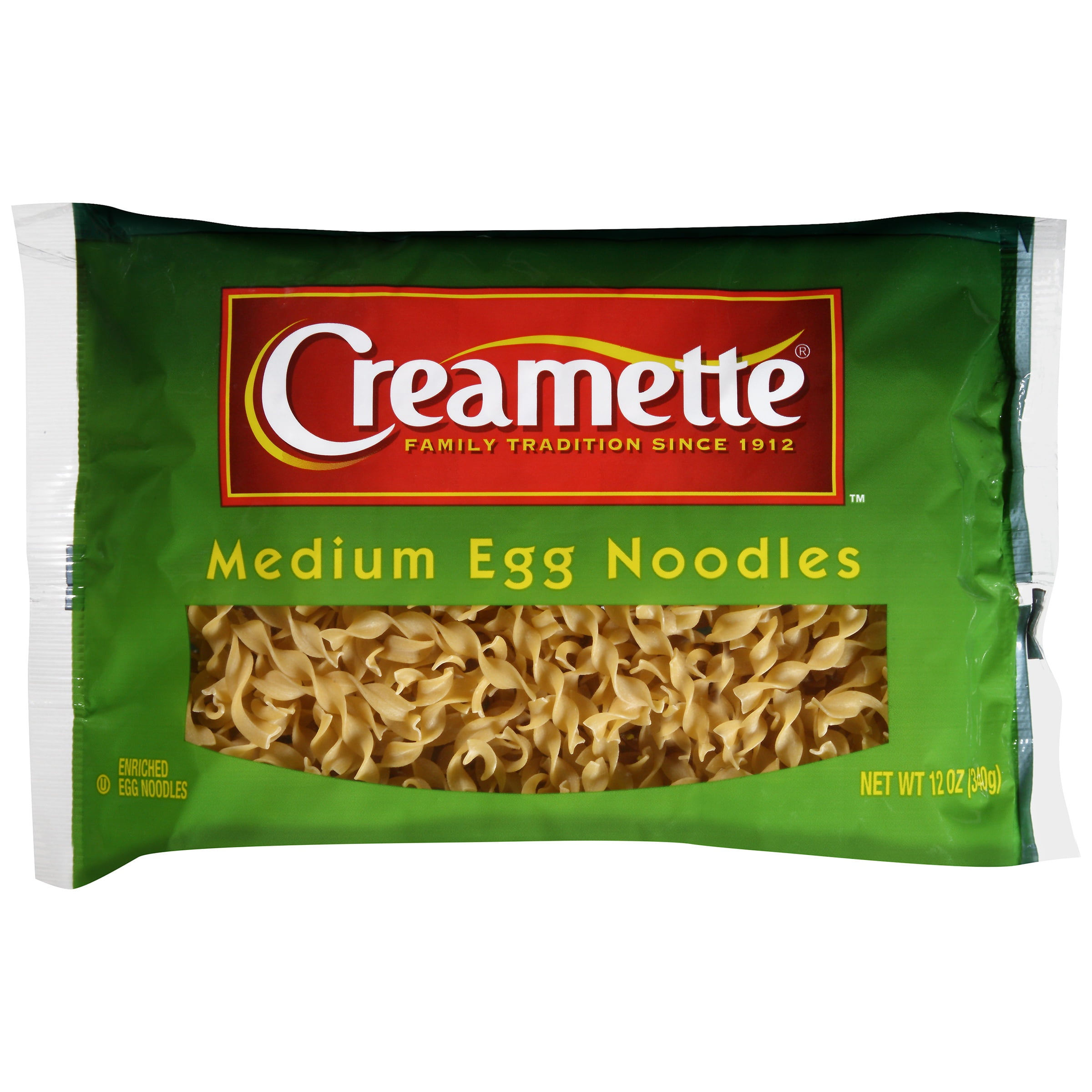 Creamette Medium Egg Noodles Pasta, 12 ounce bag