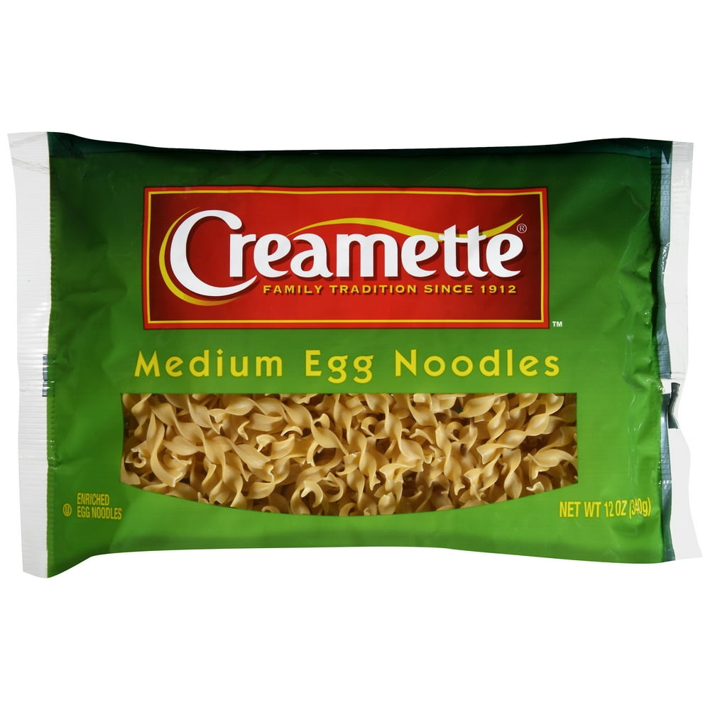 Creamette Medium Egg Noodles Pasta, 12 ounce bag