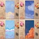 thumbnail image 1 of Toalla de Playa Sky Toalla de Baño Cojín Toallita de Playa, 1 of 7