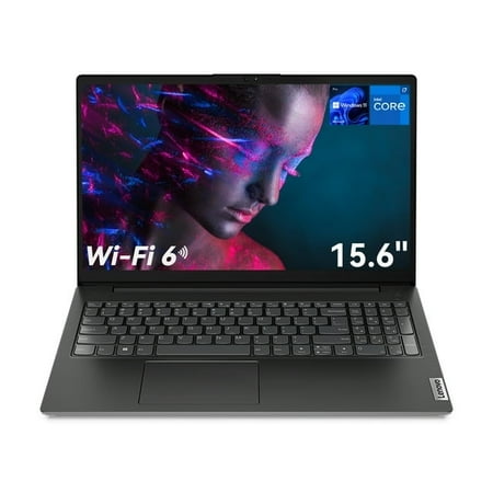 Lenovo V15 G3 Business Windows 15.6 inch FHD Laptop, Intel Core i7-1255U, 40GB RAM, 1TB SSD, Black