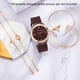 thumbnail image 2 of XR4601 Reloj de pulsera minimalista y elegante para mujer con números romanos retro, 2 of 8