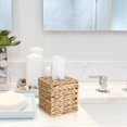 thumbnail image 4 of ABCISI Tissue Box Cover, Natural Woven Water Hyacinth , Modern Square Tissue Holder for Living Room, Car, Bedroom, Office, etc., 4 of 12