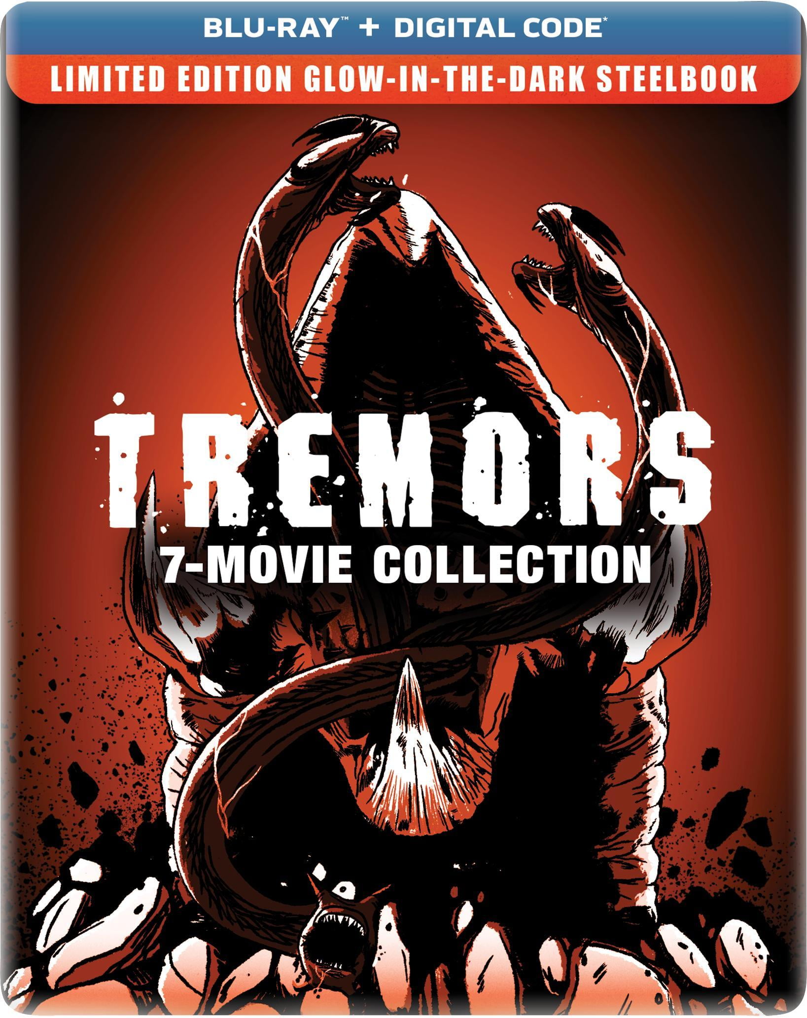 Tremors 7-Film Collection (Steelbook) (Blu-ray + Digital), Universal, Horror, Comedy