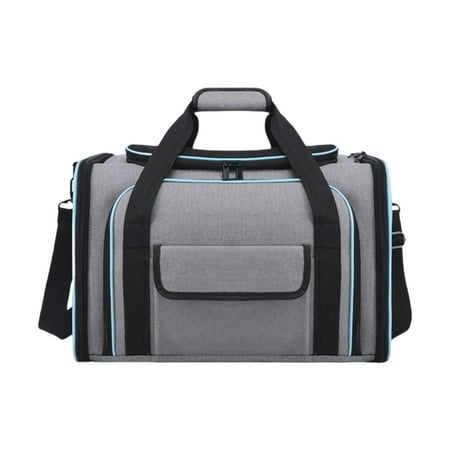 Cats Carriers Bag Expandable Ventilated Mesh Carry Bag with Adjust Shoulder Strap