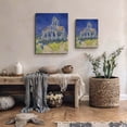 thumbnail image 6 of Art Prints Wall Décor, Church in Auvers Canvas Print, Vincent Van Gogh Wall Art, Van Gogh Canvas, Ready To Hang for Living Room Home Wall Décor 16x20, 6 of 7