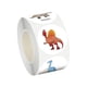 thumbnail image 5 of 500 piezas de pegatinas de dinosaurio para niños, caja adhesiva adhesiva, 38 cm, 5 of 9