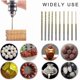 thumbnail image 5 of Micro Twist Drill Bit Set - 10Pcs 0.6mm-2.2mm Tiny Drill Bit 2.35 Shank HSS Mini Engraving Drill Bits Hole Drilling Tool, 5 of 5