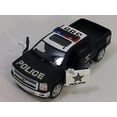 thumbnail image 3 of Kinsmart 2014 Chevrolet Silverado Police Truck Diecast Model Play Vehicle, 3+ Yrs, 5", 3 of 7