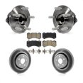 thumbnail image 1 of Transit Auto Front Hub Bearing Assembly Coated Disc Brake Rotors and Ceramic Pads Kit for Car 2022 Dodge Durango R T with Brembo Brakes KBB-127244, 1 of 2
