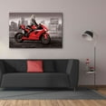 thumbnail image 3 of Epic Graffiti 'Marilyn's Ride BW' by JJ Brando, Canvas Wall Art, 60"x40", 3 of 8