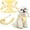 Yellow, variant on Cute Cat Harness and Leash Set Blue Floral Daisy Cat Vest Harness Lightweight Adjustable Step in Spring Summer Soft Mesh Sunflower Cats Walking Harnesses and Leash
