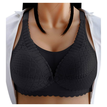

Women Nursing Pregnant Maternity Bra Underwear Breastfeeding With Front Buckle Note Please Buy One Size Larger