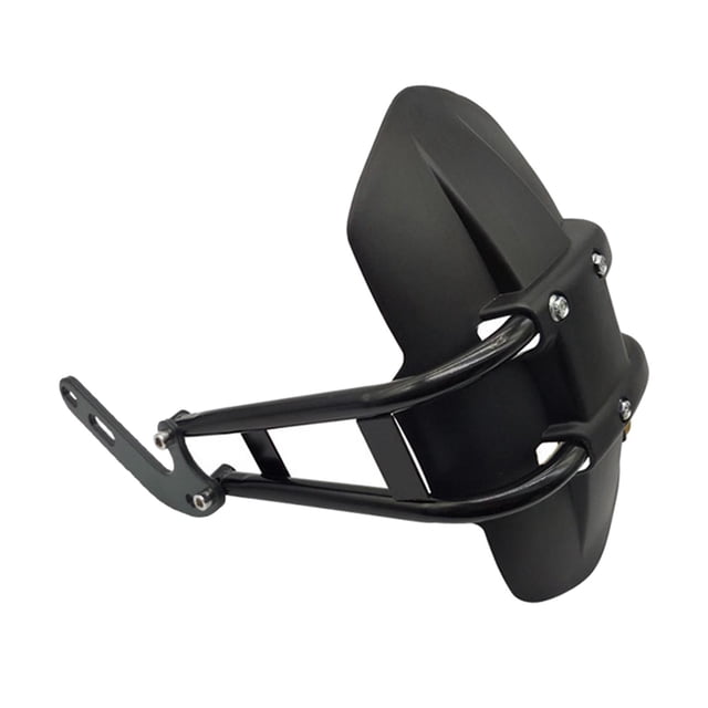 Motorcycle Rear guard Alloy Rear Wheel Cover Wheel Flap for Easily to Install Black