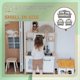 thumbnail image 2 of 3 Pcs Couch Sofa Miniature Couch Model Dolls House Furniture Couch Miniature Sofa Model Miniature Sofa Pillow, 2 of 4