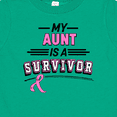thumbnail image 4 of Inktastic My Aunt is a Survivor Breast Cancer Awareness Boys or Girls Baby T-Shirt, 4 of 5