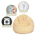 thumbnail image 4 of Majestic Home Goods Aruba Large Classic Bean Bag Chair, Multiple Colors, 4 of 5