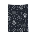 thumbnail image 7 of DouZhe Ultra-Soft Micro Fleece Lightweight Flannel Bed Blanket, Viking Runes Occult Symbols Print Cozy Warm Throw Blankets, 60"x50", 7 of 7