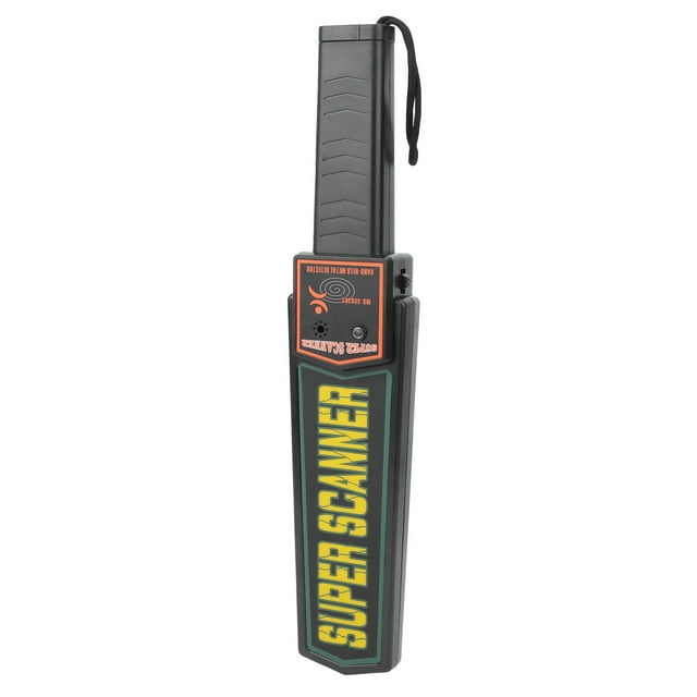Portable Security Scanner, Shock Resistant Sensitive Security Scanner Vibration Double Alarm Sound Humanized MD3003B1 High Accuracy For Airports