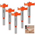 thumbnail image 1 of 5 Pieces Wood Router Bits, 30/40/45/50/60mm Carbide Woodworking Router Bits, for Decorating Drawers, Furniture and DIY (red), 1 of 5