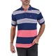 thumbnail image 1 of Playera Polo Modern Fit Yale Azul Y Rosa, 1 of 4
