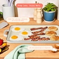 thumbnail image 2 of Beautiful 18-Inch Cast Enamel Griddle Pan, White Icing by Drew Barrymore, 2 of 7