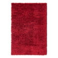 thumbnail image 3 of Unique Loom Infinity Shag Collection Area Rug - Jinko (4' 1" x 6' 1" Rectangle Merlot), 3 of 6