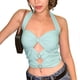 thumbnail image 1 of Women's Sleeveless Strappy Tank Top Hollow Out Y2k Going Out Crop Tank Tops For Party Cocktail Vacation, 1 of 4