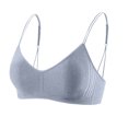 thumbnail image 6 of Women's 1 Pack Full Coverage Lifting Bra, Women's Underwear, Wireless Seamless Soft Support, Comfortable Breathable Anti Sagging Daily Bra Lightweight | TruBelle,Blue M, 6 of 6