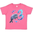 thumbnail image 3 of Inktastic Cute Narwhal 3rd Birthday Boys or Girls Toddler T-Shirt, 3 of 5