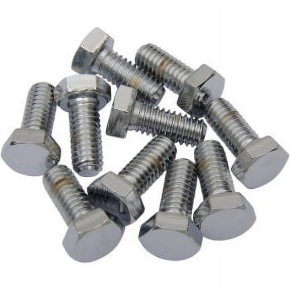 Drag Specialties DS-190610 Coarse-Thread Hex-Head Bolts - 5/16in.-18 x 5/8in.