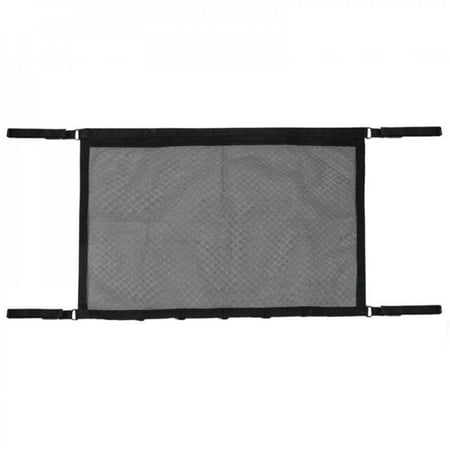 

Naiyafly Car Ceiling Cargo Net Pocket 31 x21 Load-Bearing and Droop Less Double-Layer Mesh Car Roof Organizers Storage