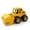 Yellow, variant on SILVERCELL Construction Truck Toys, Mini Engineer Car Toys Small Construction Vehicle Bulldozer Roller Excavator Cake Topper Party Favors Sand Beach Toy