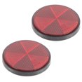 thumbnail image 6 of Howish .1" Round Reflectors (2-Pack) for Bike/Car/Trailer(2.17"X2.17"X0.24"), 6 of 8