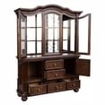 thumbnail image 7 of Home Elegance Lordsburg 5 Drawer Buffet & Hutch in Dark Brown, 7 of 7