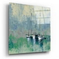 thumbnail image 2 of Epic Art 'Boats in the Harbor II' by Silvia Vassileva, Acrylic Glass Wall Art, 12"x12", 2 of 13
