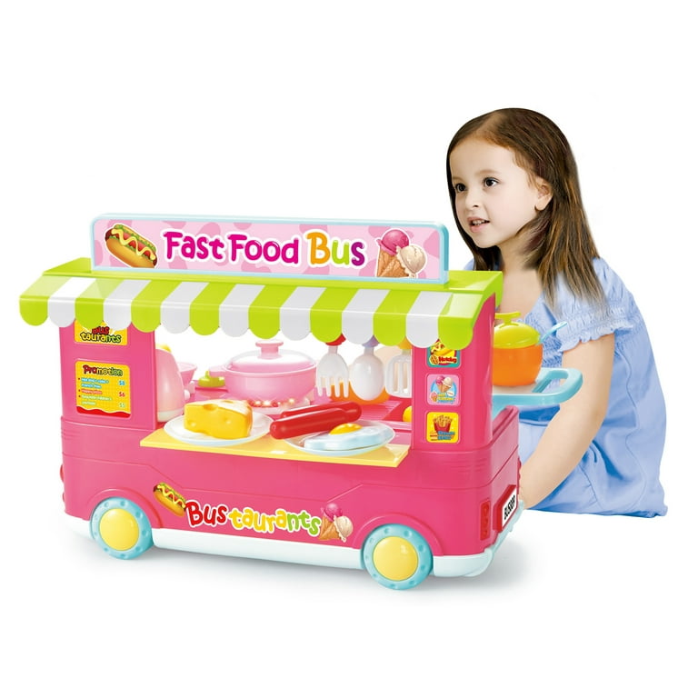 fast food bus toy