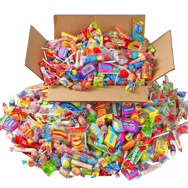 Party Candy Bulk Assorted Mix 6.5 Pounds Individually Wrapped