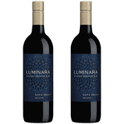 Luminara Alcohol-Removed Red Blend – Premium Non-Alcoholic Red Wine from Napa Valley – 750ml Bottle - 2 Pack