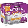 thumbnail image 2 of Kirkland Signature Drawstring Kitchen Trash Bags - 13 Gallon - 200 Count, 2 of 3