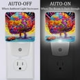 thumbnail image 2 of Graffiti LED Square Night Lights with Motion Sensor - Modern and Energy Efficient Illumination for Any Room - for Hallways, Bathrooms, and Bedrooms, 2 of 6