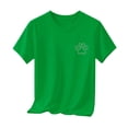 thumbnail image 5 of XYAIYT Summer Tops for Girls Fashion Graphic Basic Tees with Round Neck Short Sleeve T-shirts Loose Casual, 5 of 6